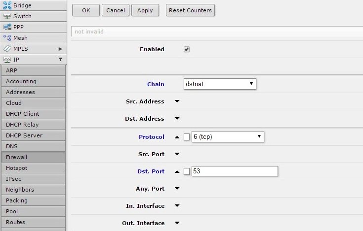 Mikrotik-Set-Firewall