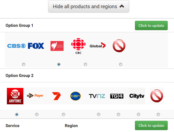 DNS Region Selector