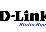 Dlink Static Route