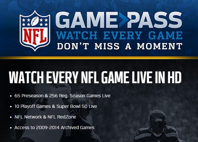 how to download nfl game pass on ps4