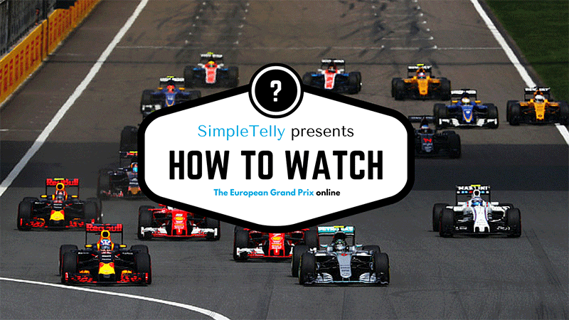 How to watch the European Grand Prix online